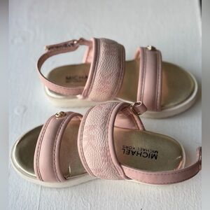 Michael Kors Kids Blush Pink Sandals